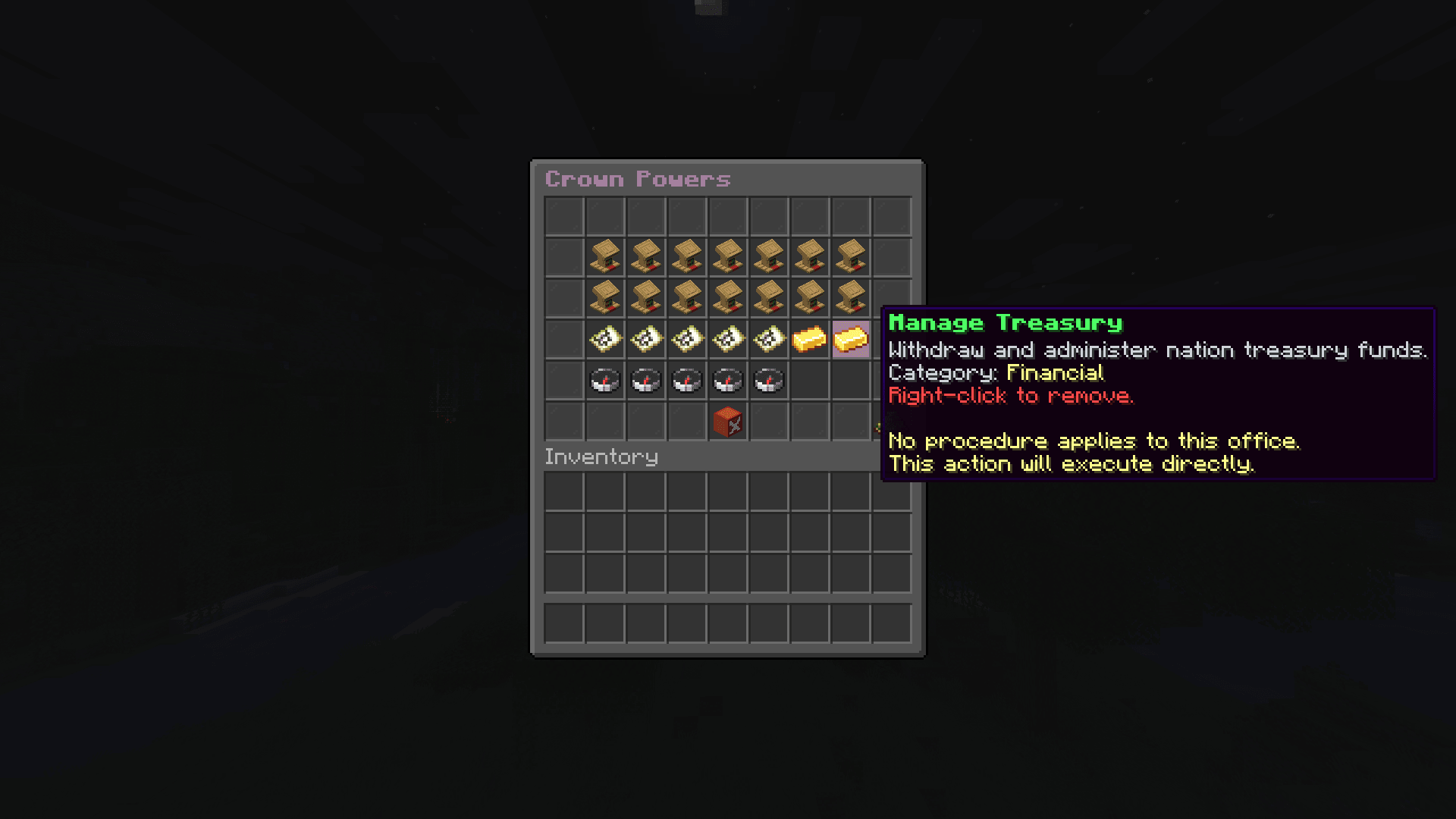 Office Powers GUI